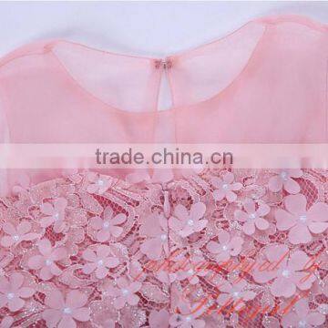 Flower Girl Dresses Pink Beautiful Evening Dresses photo-6