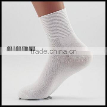 Wholesale thick women knitting patterns medical non-binding silver fiber excell diabetic gel and circulatory crew socks