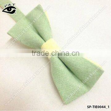 12x7CM Macaron Color Cotton Bow Tie Women Assorted Color Bow Tie photo-2