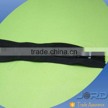 Free sample Close ended Auto Lock Coil Nylon Zipper with Head to Head Sliders