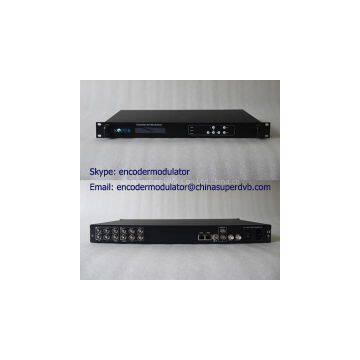 4xCVBS MPEG-2 Digital TV Encoder Modulators CS-60401 Series Digital TV broadcasting equipment