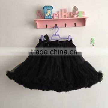 plus size Soft Fabric Women Pettiskirt Long Pleated Chiffon Petticoat Rockabilly skirt Tulle Tutu Lady