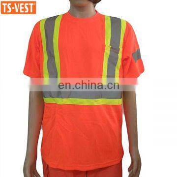 Cheap Promotional Reflective Safety T Shirts