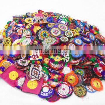 Gypsy Banjara Medallion Beaded Tribal Afghan Medallion photo-2