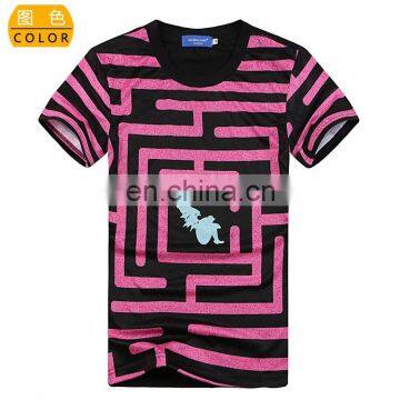 Newest men 95 cotton 5 spandex t shirts wholesale