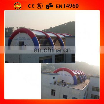 inflatable paintball field tent/giant paintball shooting arena/shooting range