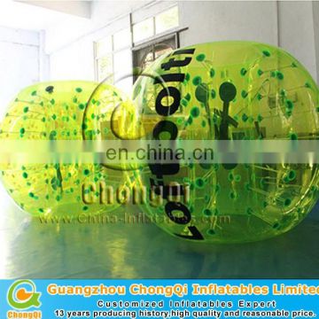 1.0mm TPU inflatable bumper ball fashion cool adult knocker ball