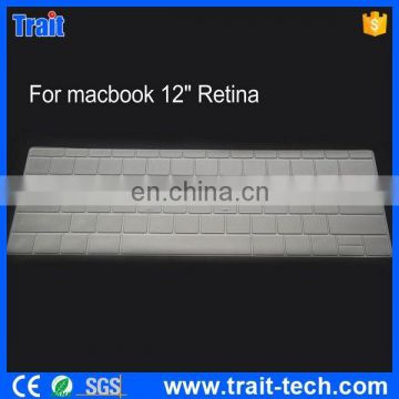 Ultrathin 0.1mm TPU Keyboard Protective Film Cover for the New Macbook 12" Retina,Keyboard Cover Silicon UK