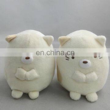 New 2017 cute cream cat plush shenzhen toy manufacturer