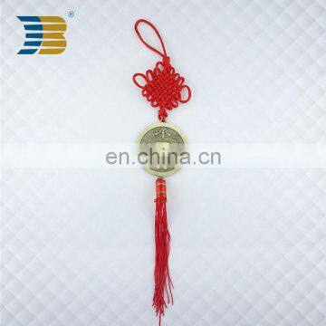 Customized metal old coin lucky charm/pendant for gift