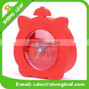 Pig Cartoon Animal Shape Manufacturers Selling Multi-color Optional Alarm Clock photo-4