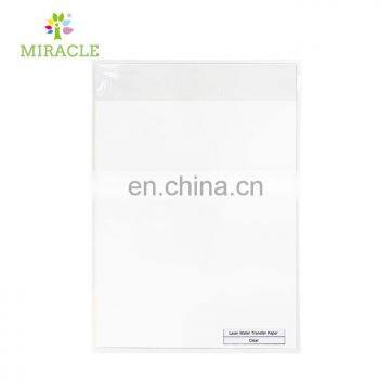 laser water transfer paper