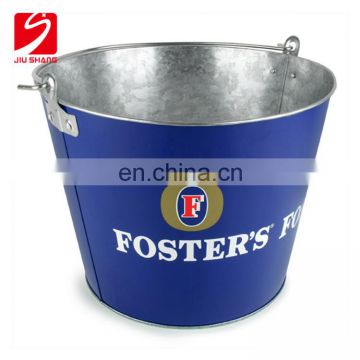 Custom aluminium metal chmpagne ice bucket with stand for parties