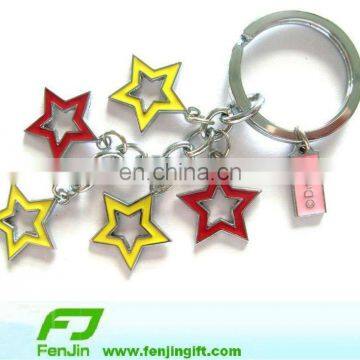 small pendants promotional metal key chain