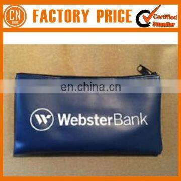 Portable Hot Selling Zippered Bank Deposite Bag