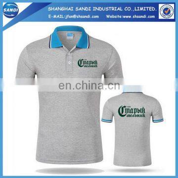 High quality custom cotton golf polo shirt with logo