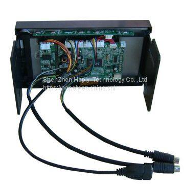 High Brightness 7 Inch 2 DIN VGA Touch Screen Monitor Auto Switching Reverse Camera on AV2 for Car PC photo-4