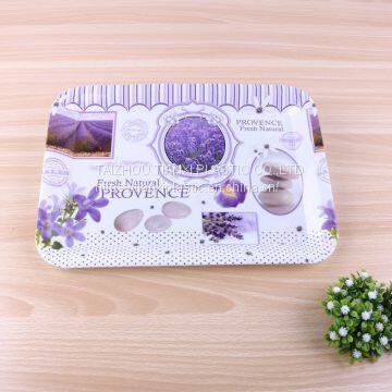 TX317-6 PLASTIC RECTANGULAR PLATE IML TRAY CHEAP