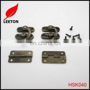Factory supply antique brass metal lock for wooden boxes
