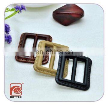 Factory ABS Nylon Painting Plastic Leather Inner Szie 2.5CM, 3.8CM And 5CM Belt Buckles Could Match Metal Pin