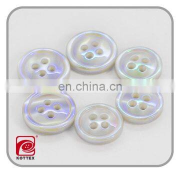 18L 20L Hot Sale Good Quatliy Imitation Shell Resin Pearl Button For Shirt Has Stocks photo-3