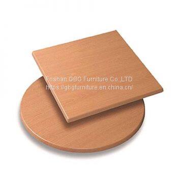 Werzalit Cafe Table Top in Walnut photo-2