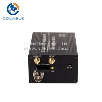 3G/4G SDI H.265/H.264 encoder WIFI 720P, 1080P HD video input