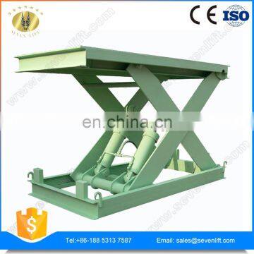 7LSJG Shandong SevenLift Retail Warehouse Use Manual Low Noise Scissor Work Elevator photo-6