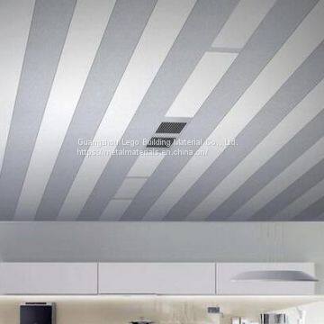 Stone Pattern Conference Hall Indoor Aluminum Buckle Ceiling