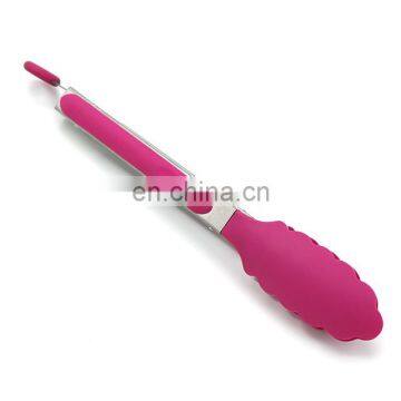 High Quality Fashion Food Grade Silicone Tongs,bread Tongs,BBQ Tongs for Kitchen Accessory