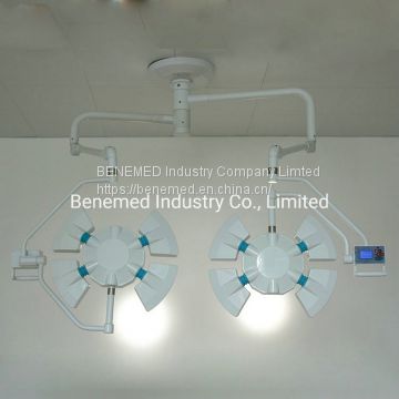 Ceiling Mounted Hospital LED Surgical Lamp Double Dome V4+6