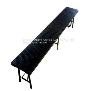 wicker bench   Plastic Furniture Company   custom Plastic Furniture Exporter  blow molding Furniture