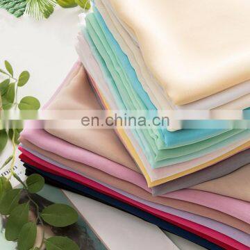 Ready to Ship 100% Polyester Chiffon Dress Fabric 100D Plain Chiffon Fabric in Stock photo-6