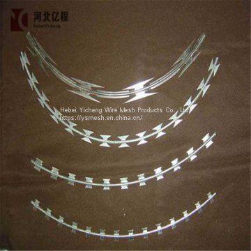 BTO&CBT Антикоррозионная оцинкованная зигзагообразная колючая проволока/колючая колючая проволока/колючая проволока photo-2