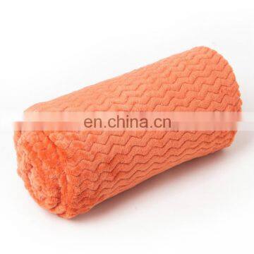 Factory Direct Hot Sale Undulating flannel Blanket Flannel Fleece  Receiving Blankets