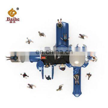 Boys Plastic Slide Preschool Children Outdoor Playground Equipment photo-2