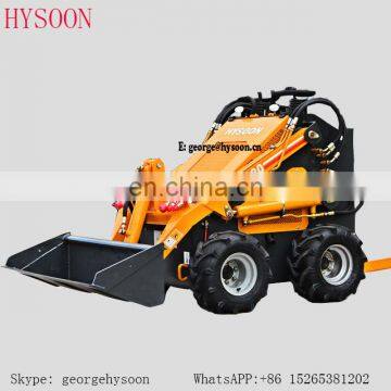 CHINA HYSOON HY380 MINI BACKHOE LOADER WITH ACCESSORIES photo-2