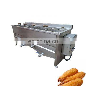 double deep fryer doughnut fryer