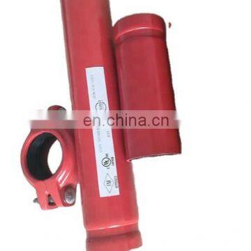 Using for Fire Fighting Welded Steel Sprinkle Pipe With Red Coating Surface photo-2