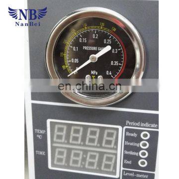 Sterilization Equipments Cylindrical Pressure Steam Sterilizer With an Electrical Heater photo-4