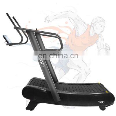 Steel Self-powered Motorized Commercial curved Treadmill/Running Machine/commercial Use Gym Equipment