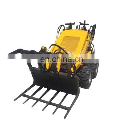 High capacity stand on mini skid steer loader skid steer loader 380 cutter for sale uk