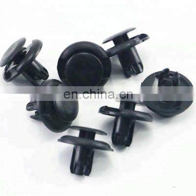 Wholesaler 8mm Hole Plastic Auto Rivet Fastener Plastic Push Rivets Auto Clips 91501-S04-003 Nylon Fender Retainer clips