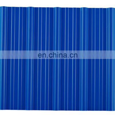 heat resistance upvc trapezoidal roof sheet/pvc plastic roof tile for wall cladding