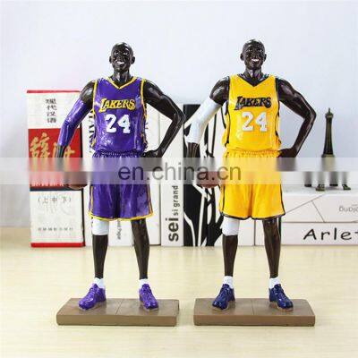 Large NBA basketball superstar Kobe humanoid decoration High-end resin crafts