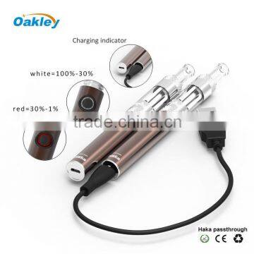 Original passthrough vacuum plating electronic cigarette Oakley haka