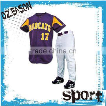 China Wholesale Cheap Sublimated Blank Baseball Jerseys
