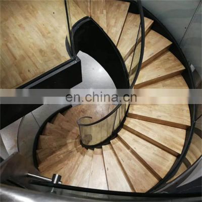 Curved stair design home used stairs for sale