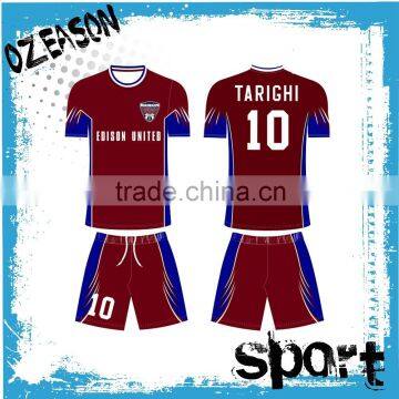 Top Quality Football Jersey Set, Cheap Customized Football Jersey Set photo-4