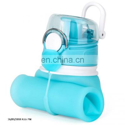 High Quality Silicone Foldable Water Bottle